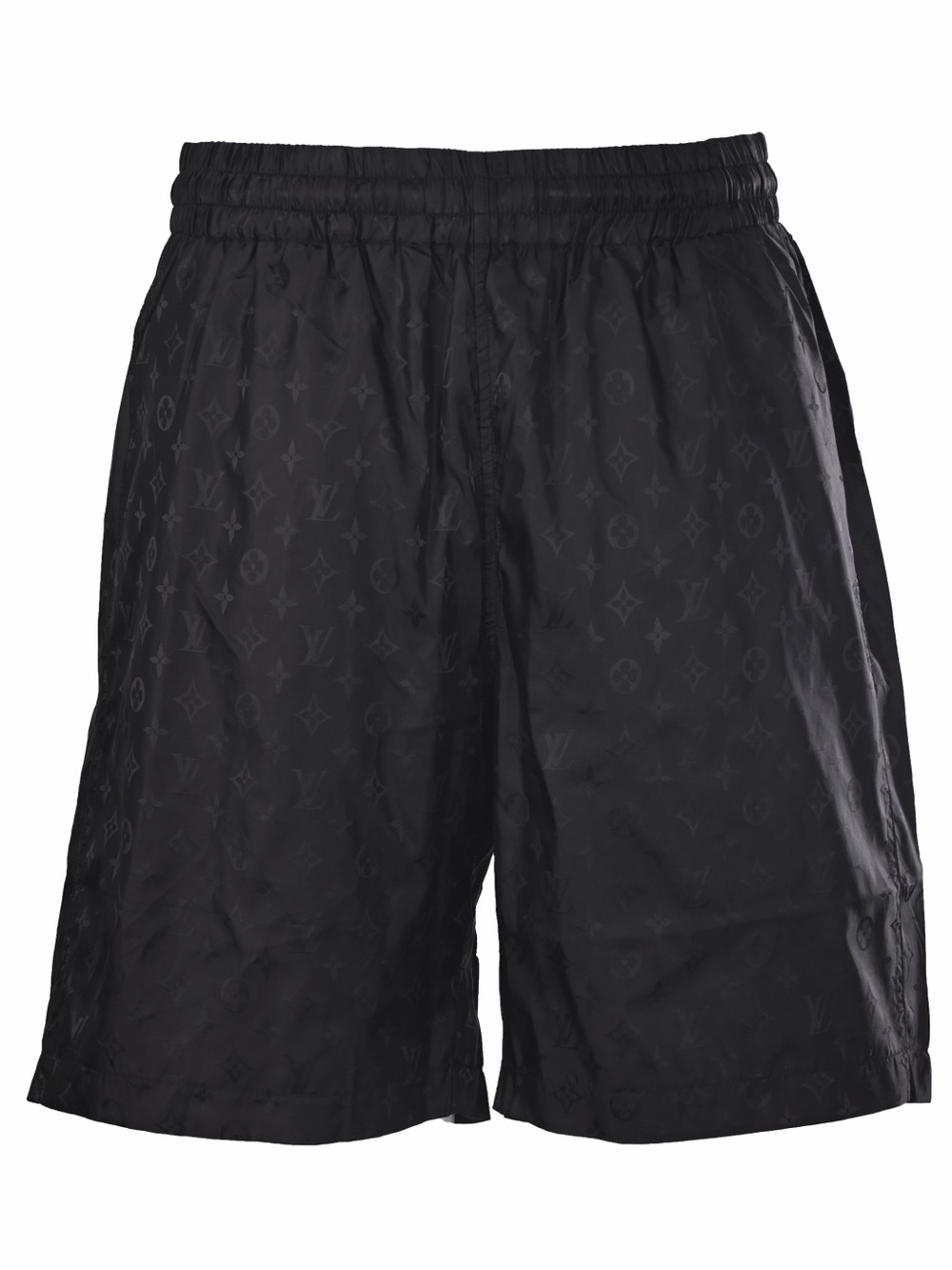 Louis Vuitton Black Monogram Swim Shorts